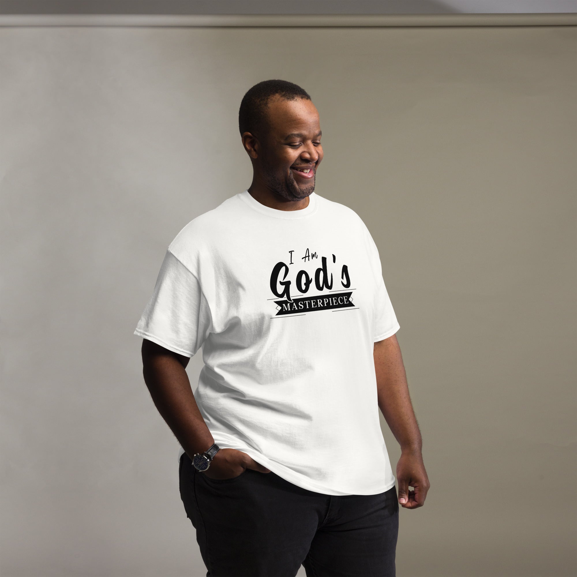 I AM GOD'S MASTERPIECE Unisex classic tee