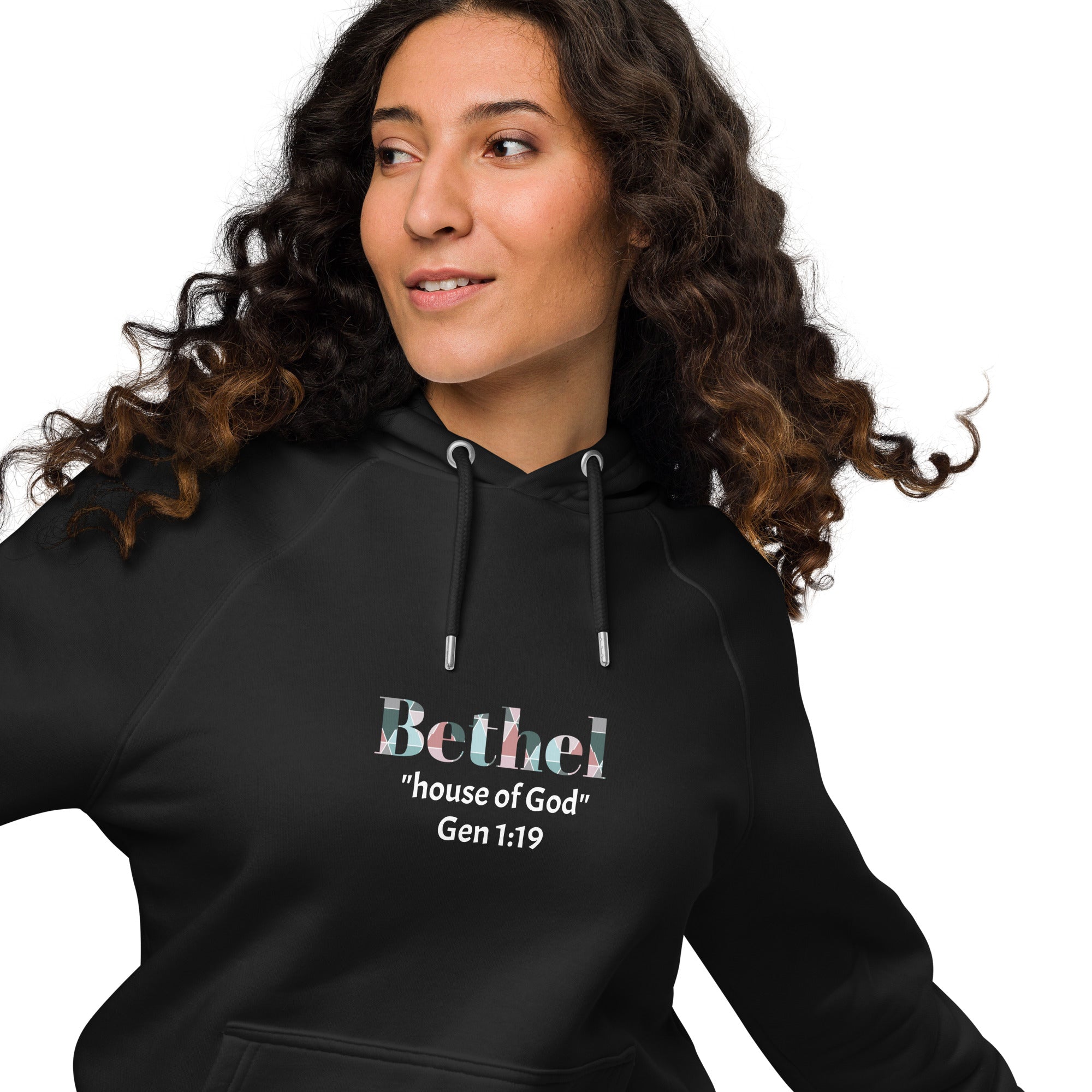 Bethel Unisex eco raglan hoodie